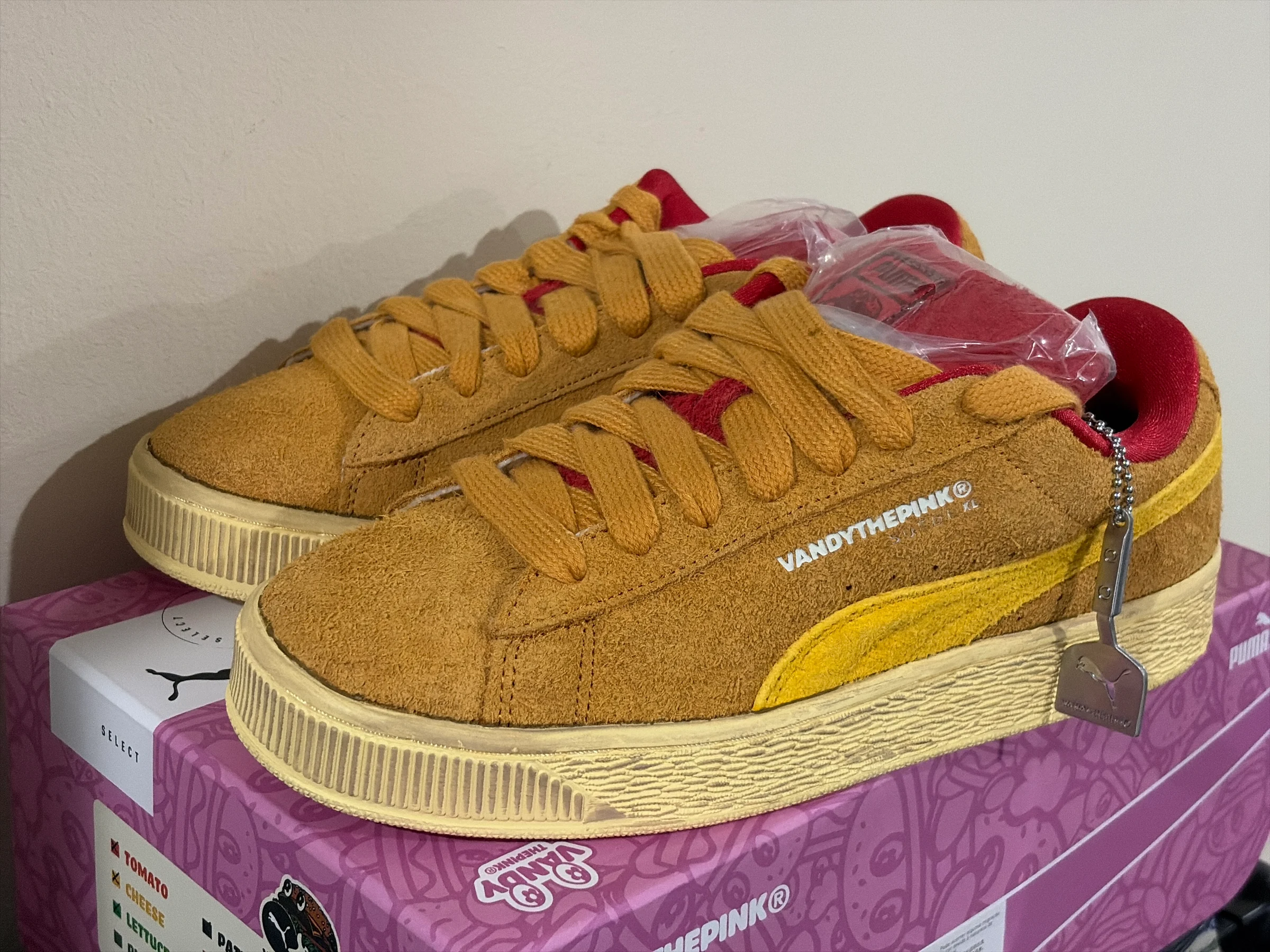 VANDYTHEPINK x PUMA Suede XL Ginger Tea