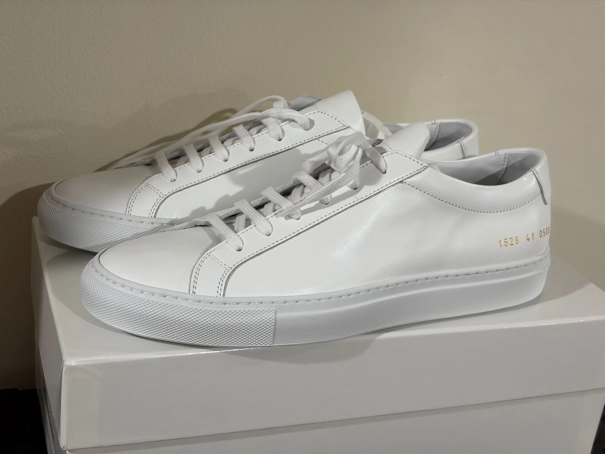 Common Projects Original Achilles Low White