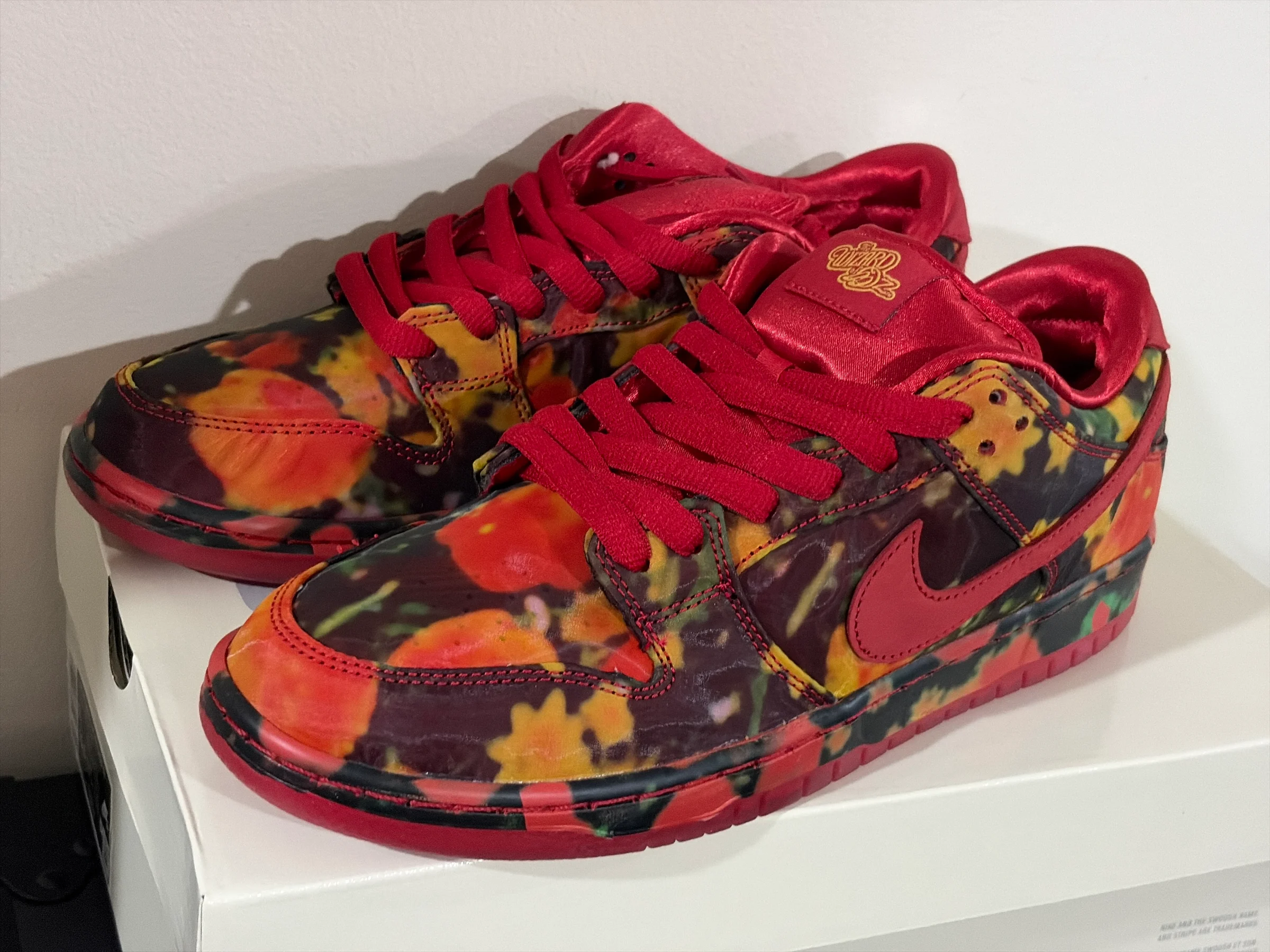 Nike SB Dunk Low Pro The Wizard of Oz Poppy Field